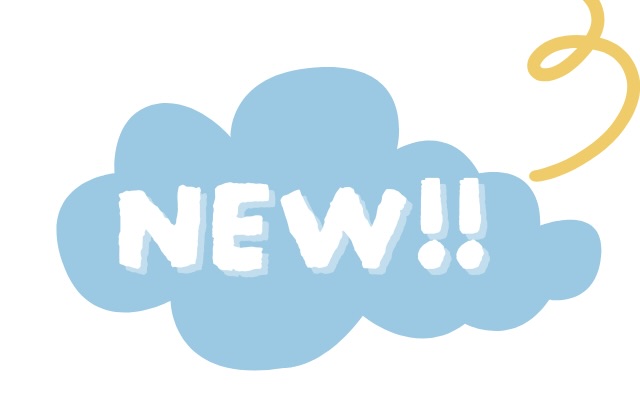 新着記事一覧を示すための「NEW」というメッセージが記載されたイラスト